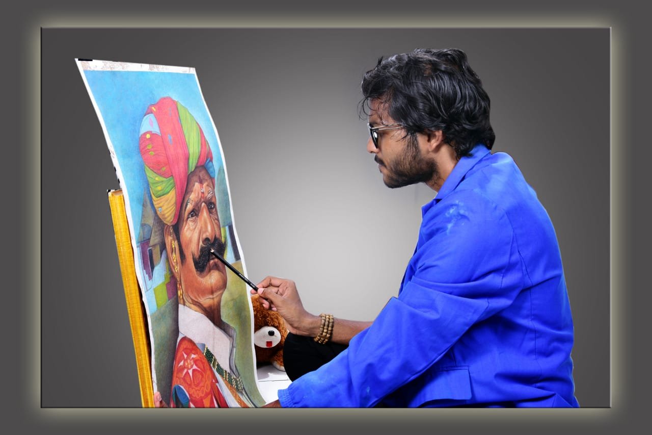 चित्रकलेच्या संवर्धनासाठी ‘या’ चित्रकाराची धडपड