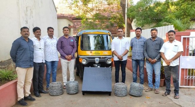 24 तासांत घरफोडी करणारा जेरबंद ; संपूर्ण मुद्देमाल जप्त